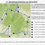 17. Sassenburg Marathon am 28. Dezember 2025 – Gemeinschaftslauf durch alle Ortsteile